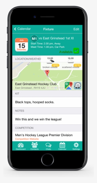 All Of Your Fixture Details Easily Accessible In One - Smartphone