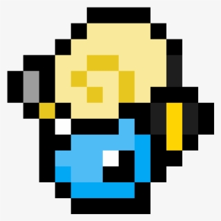 Profesor Mareep Pokemon - Danganronpa Pixel Sprite Base