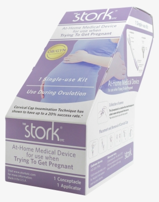 The Stork Otc At-home Conception Aid Single Use Kit - Stork Otc At-home Medical Device, Home Conception Aid,