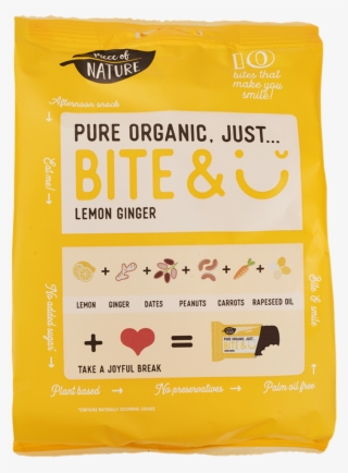 Lemon & Ginger - Piece Of Nature Bite & Smile