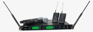 Uhf-r Wireless Systems - Shure Ur124d/beta87c Dual-channel Combo Wireless System
