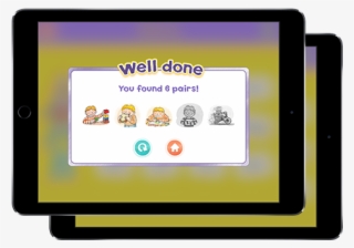 A Review Screen At The End Of Each Game Shows The Sticker - Display Device