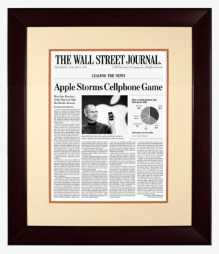 First Iphone Launch - Wall Street Journal