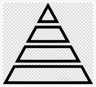 Download Radiation Hazard Symbol Clipart Hazard Symbol - Black And White Pyramid Clipart