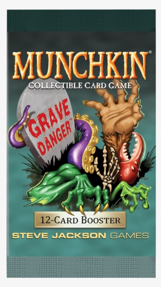 First, Booster Packs For The Munchkin Collectible Card - Munchkin Grave Danger