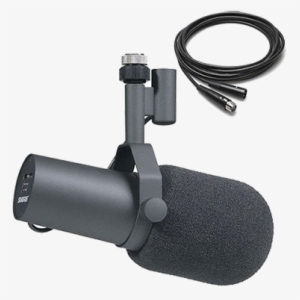 Radio Microphone Png Hardware I Use With Sam Braodcaster - Shure Sm7b