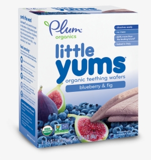 Plum Organics Little Yums Blueberry And Fig Organic - Little By Plum Organics - Little Yums Blueberry