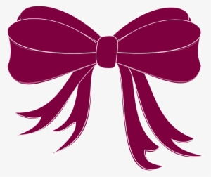 Pink Hair Clipart Riben - Black Bow Clip Art