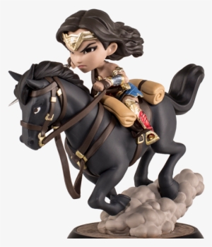 Wonder Woman Movie - Q Fig Wonder Woman On Horse