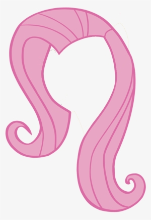 Minamimoto777, Fluttershy, Hair, Safe, Simple - Vector Wig