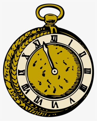 Find Out The Story Behind Your Old Clock, Watch At - Clip Art Pocket Watch