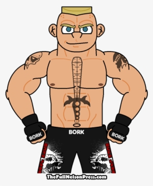 Brock Lesnar - Cartoon