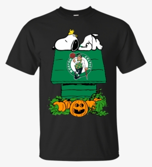 Snoopy Boston Celtics Halloween Shirt Png Boston Celtics - Jason Raider Shirt