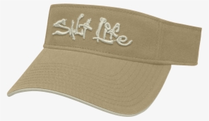 Salt Life Signature Logo Visor / Khaki - Salt Life Visor - Khaki