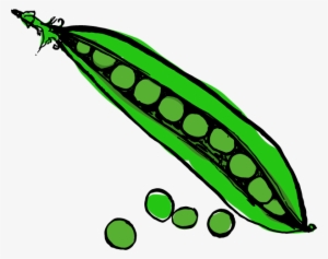 Spring Infinity Foods - Clip Art Peas Transparent