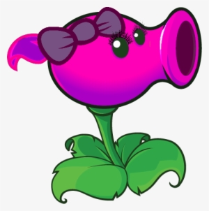 Girl Pea - Plants Vs Zombie Clipart