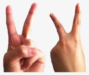 The V Finger Signs - Peace Vs Fuck Off