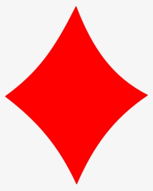 Diamond Cards Clip Art At Clker Com Vector Clip Art - Red Flag
