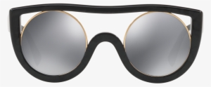 Ayer Sunglasses, Alain Mikli Gold-rimmed Gray Lenses - Style