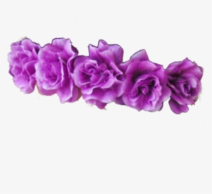 To Flower Am Afraid Png Crown Purple Ask Tumblr - Purple Flower Crown Png