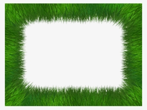 Grass Frame Isolated With Transparent Background Free - Grass Border Transparent Background