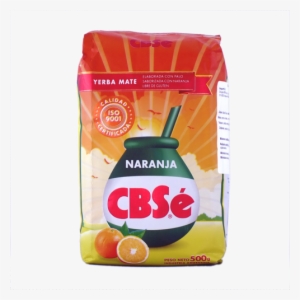 Cbse Naranja 0,5kg - Yerba Mate Cbse Orange Flavor, 1.1 Lbs,