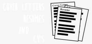 Cover Letters, Resumes, And Cvs - Report Clipart Png