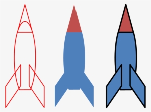 Triangle Cliparts - Rocket Shapes
