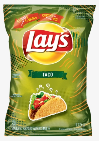 Lay's® Taco Flavour Potato Chips - Lays Salt And Vinegar Canada