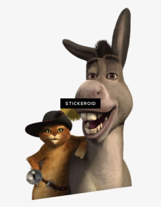 Donkey - Burro Y Gato De Shrek