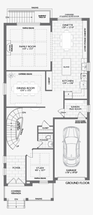 Armani- Ground Floor - Floor Plan