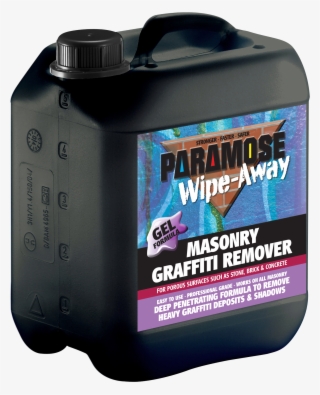 Graffiti Remover Wipe Away - Paramose Paint Stripper Water Washable