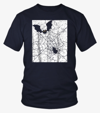 Flying Bats Halloween Spider Web 2018 Boo T-shirt - Senior 19 Shirt Ideas