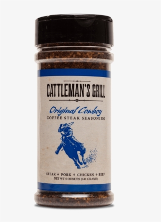 Cattleman's Grill Original Cowboy Coffee Steak Rub - Cowboy Seasoning The Brand