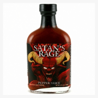 Satan's Rage Hot Sauce With Ghost Pepper - Satan's Rage Pepper Sauce - With Ghost Pepper - 5.7