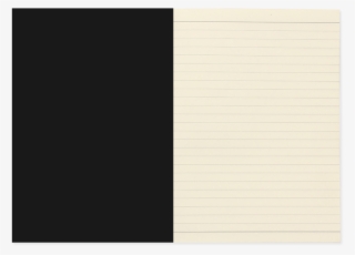 Colourblock Black A5 Notebook - Plywood