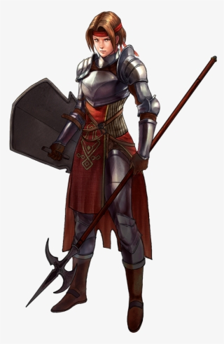 Concept Character Female Armor, Female Knight, Fantasy - Dnd Spear