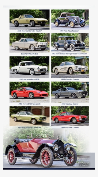 An Assortment Of Some Of The Best Of The Best Classic - Antique Car