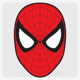 Spiderman Mask Vector Clipart Spider-man Spiderman - Mascara Del Hombre Araña