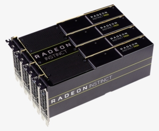 Four Radeon Instinct Mi50 Cards In An Infinity Fabric - Radeon Instinct Mi60
