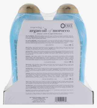 Ogx Renewing Argan Oil Of Morocco 3-piece Value Pack, - Car Seat