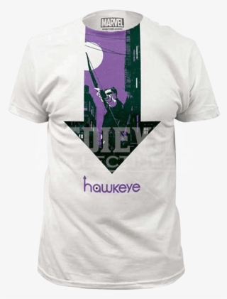 Pointed Arrow Hawkeye T-shirt - Hawkeye Volume 2: Little Hits (marvel Now)