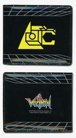 Voltron Wallet Lion Symbol Black - Voltron: Lion Symbol Bifold Boy's Wallet