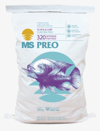 Preo 320 Premium Gold Fish & Tilapia - Pelet Pakan Udang Windu