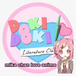 Anime Doki Doki Mika Chan Love Anime - Doki Doki Literature Club Icon