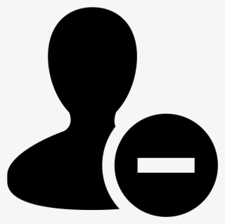 It Is An Icon Of Remove User Male - Create User Icon Png