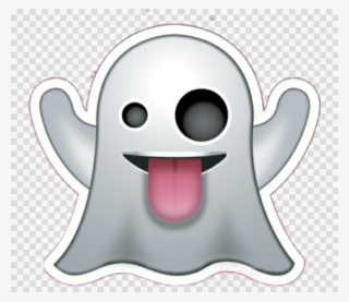 Ghost Emoji Png Clipart Emoji Clip Art - Ghost Emoji Sticker