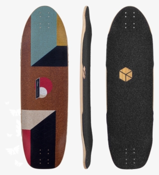 Loaded Truncated Tesseract Longboard Skateboard Deck - Loaded Truncated Tesseract Longboard Deck