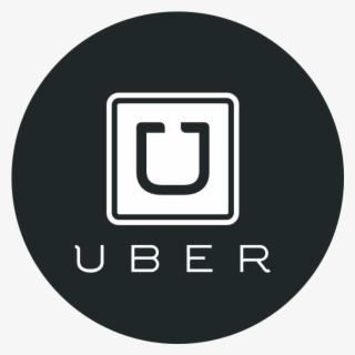 Uber Logo - Gray Social Media Icons Png
