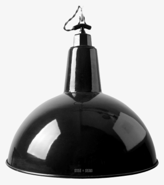 Negro Domo Xl Esmalte Sombra - Vitreous Enamel